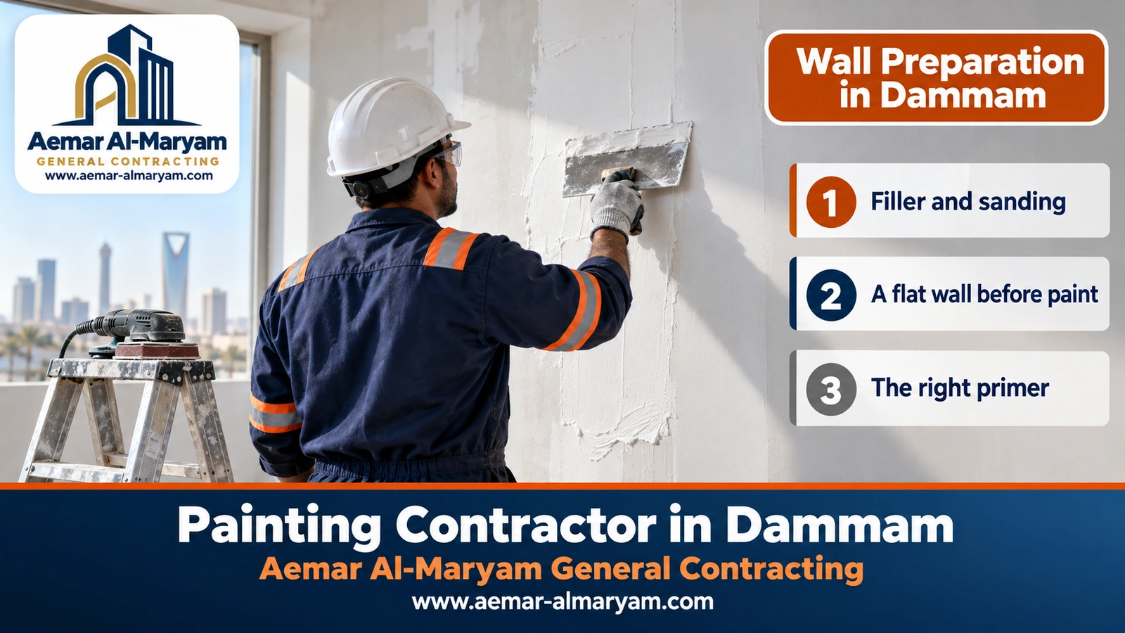 Wall Preparation in Dammam