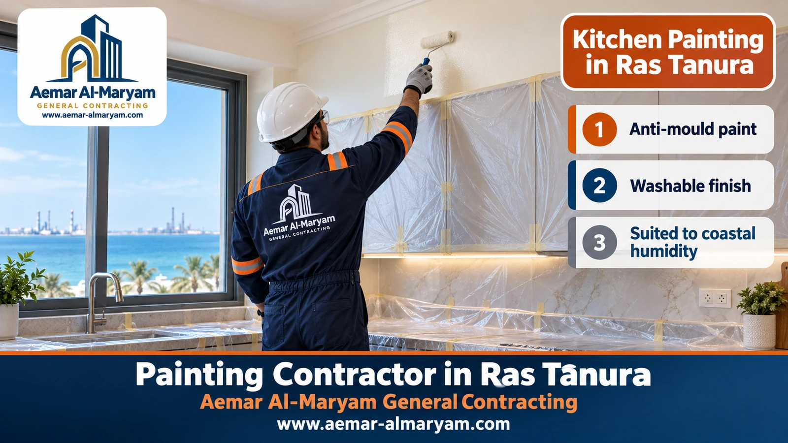 Kitchen Painting in Ras Tanura