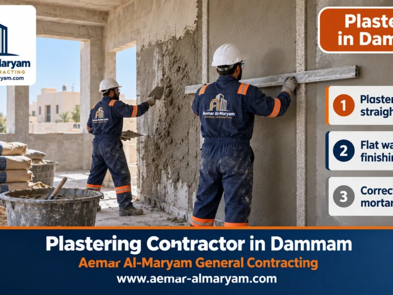 Plastering Contractor in Dammam