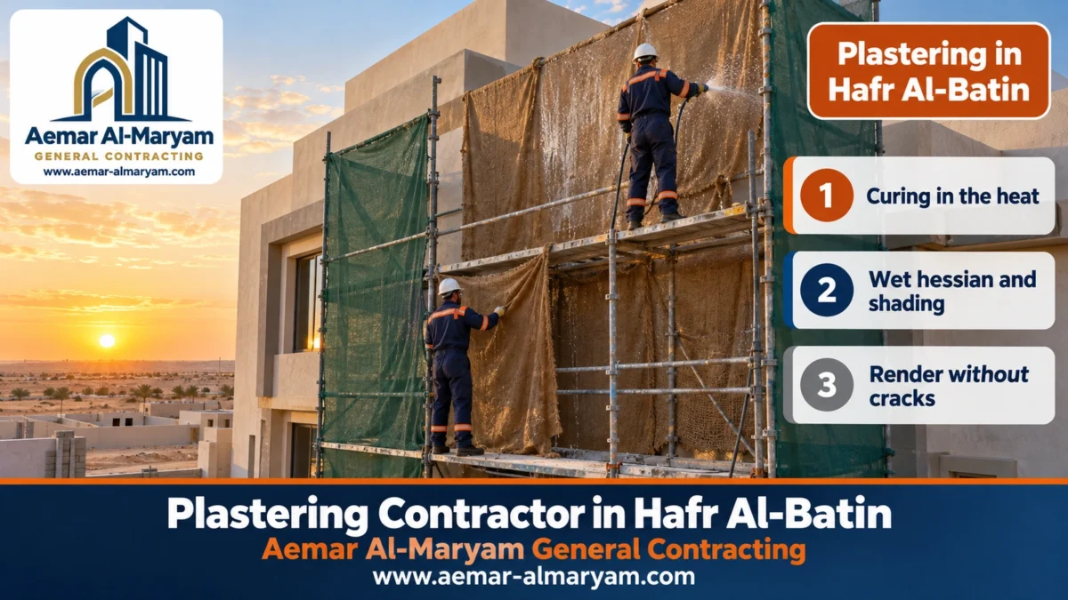 plastering contractor in Hafr Al-Batin