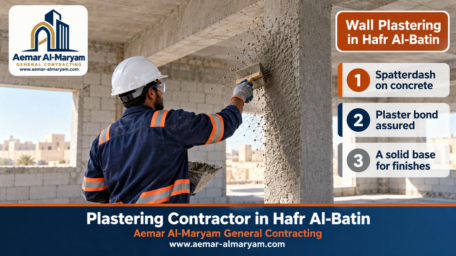 Wall Plastering in Hafr Al-Batin