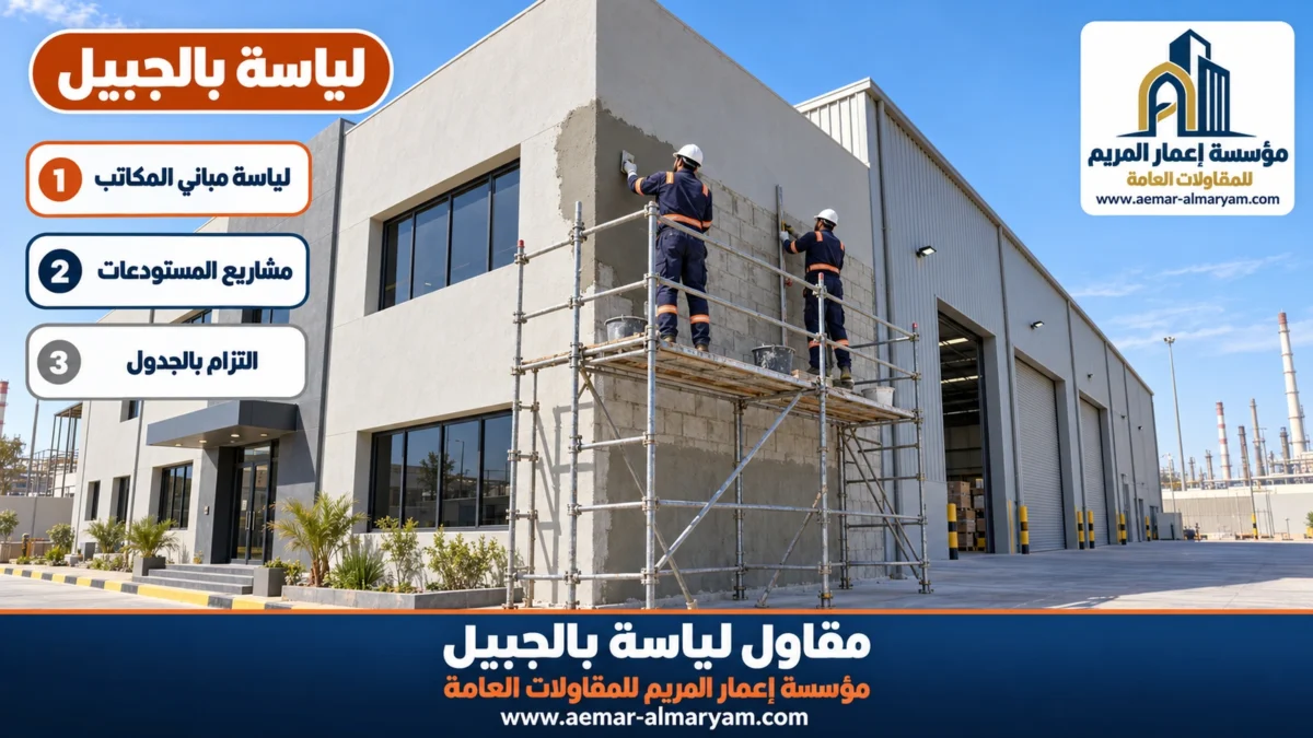 مقاول لياسة بالجبيل