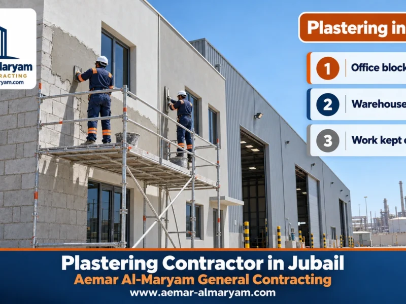 Plastering Contractor in Jubail