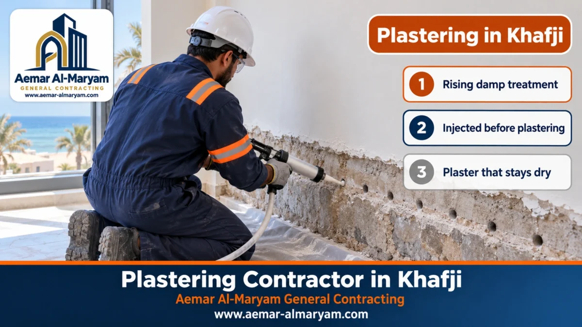 plastering contractor in Khafji