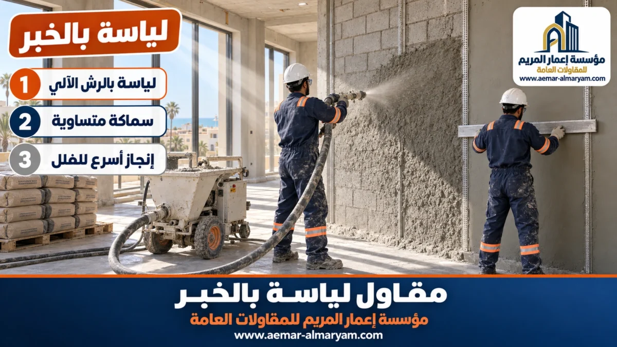 مقاول لياسة بالخبر