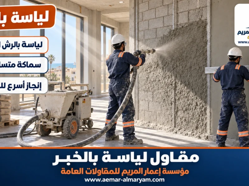 مقاول لياسة بالخبر