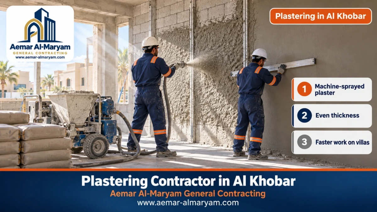 Plastering Contractor in Al Khobar