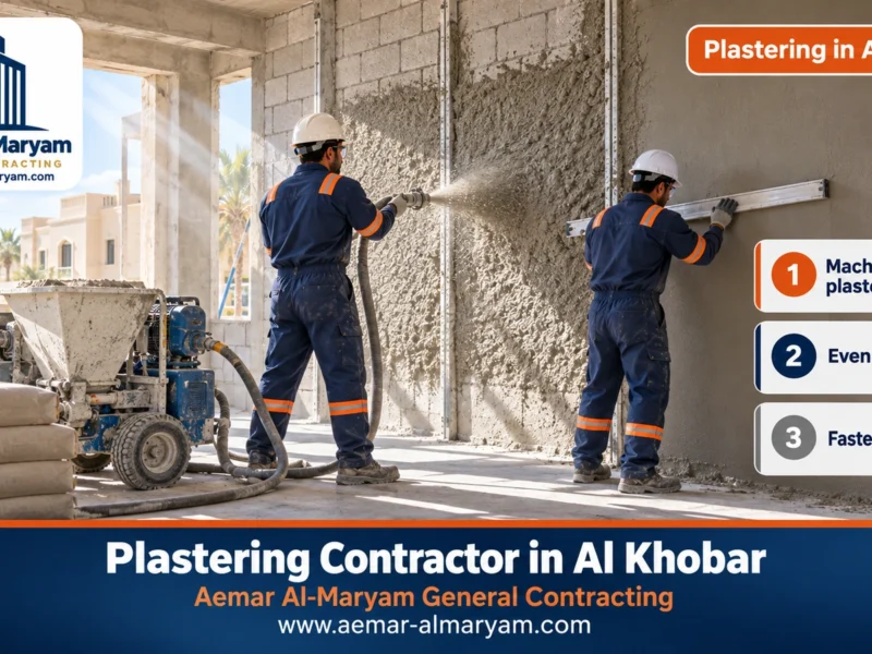 Plastering Contractor in Al Khobar