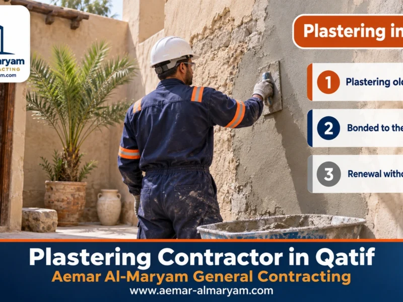 Plastering Contractor in Qatif