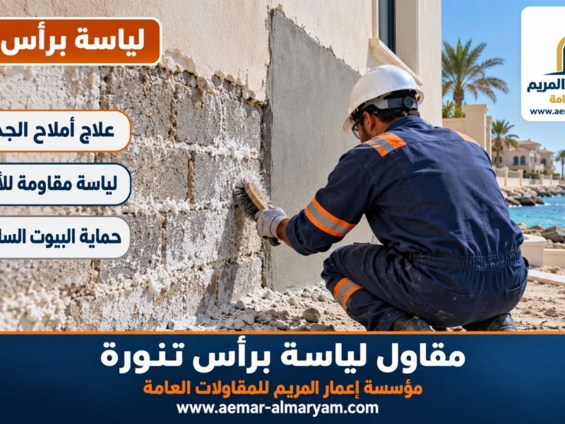 مقاول لياسة برأس تنورة