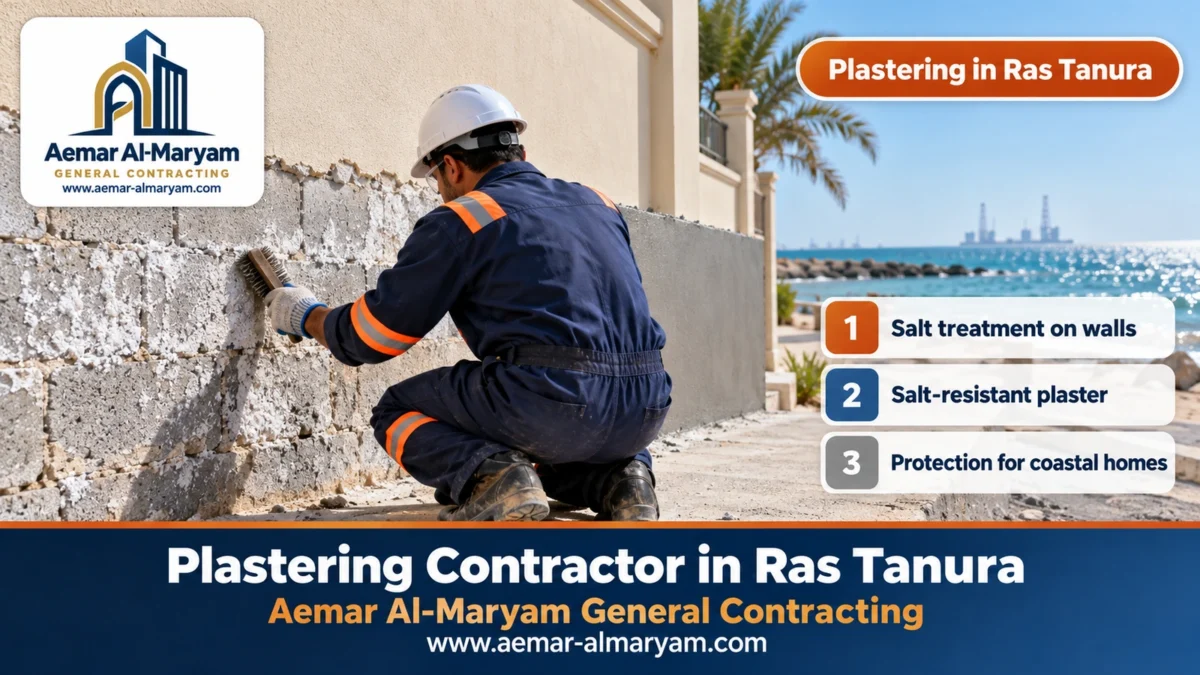 Plastering Contractor in Ras Tanura