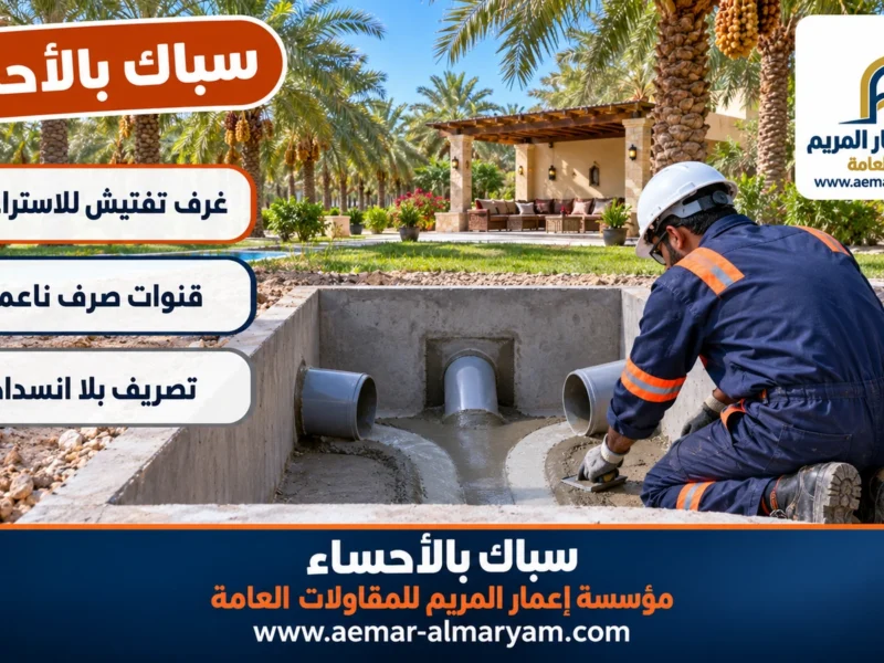 سباك بالاحساء