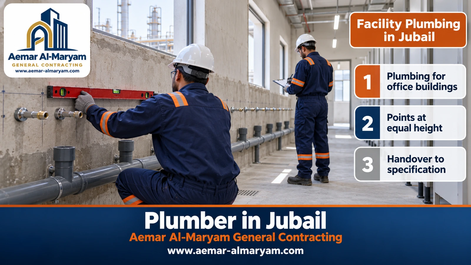 Facility Plumbing in Jubail
