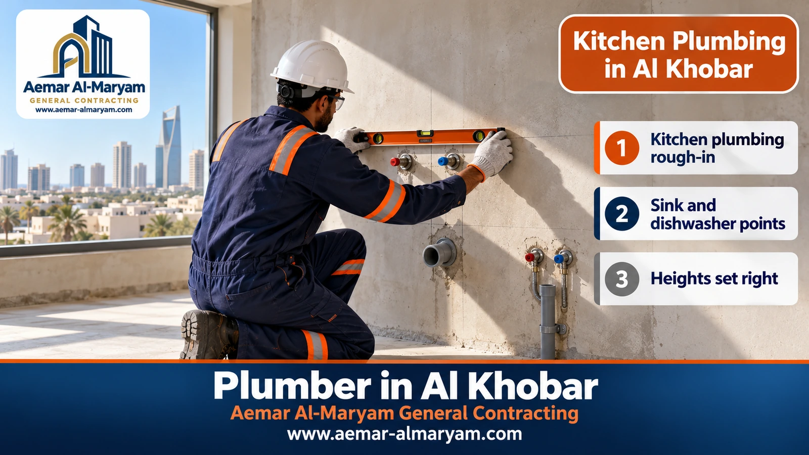 Kitchen Plumbing in Al Khobar