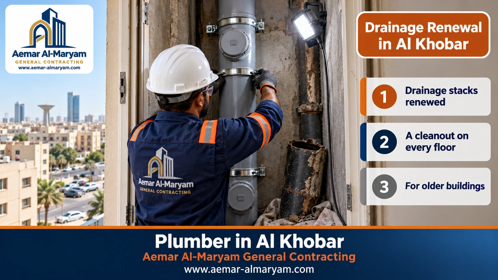Drainage Renewal in Al Khobar