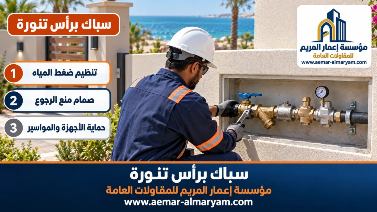 سباك برأس تنورة
