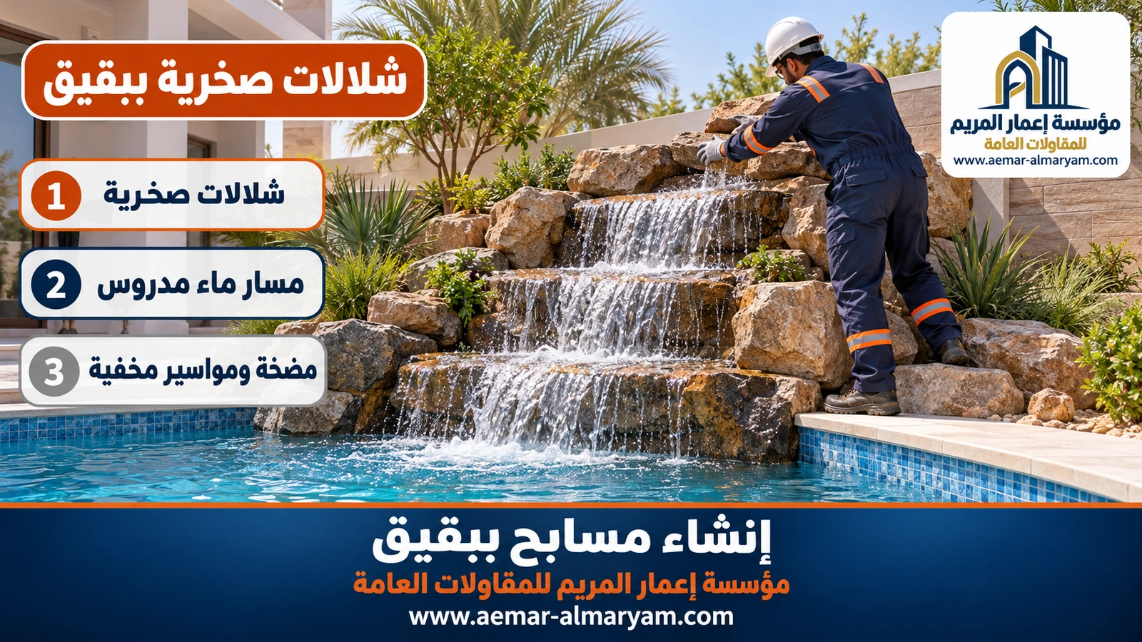 شلالات صخرية ببقيق