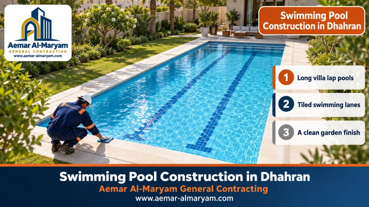 Swimming Pool Construction in Dhahran