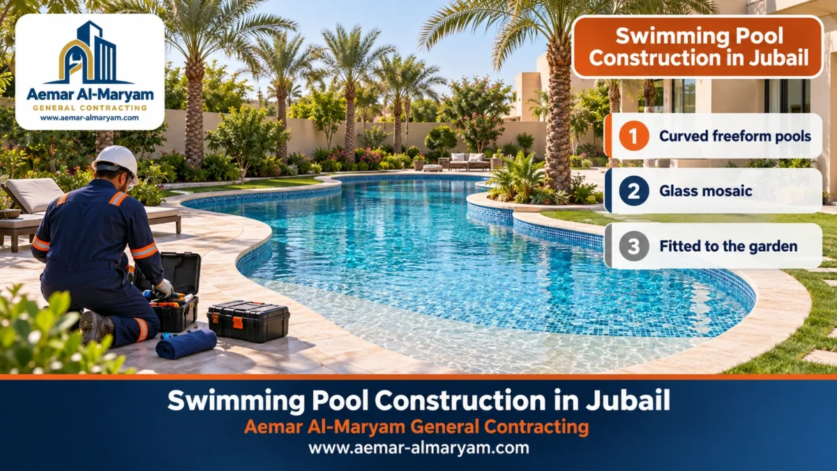 Swimming Pool Construction in Jubail