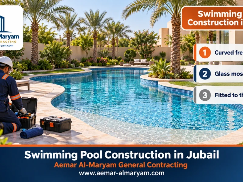 Swimming Pool Construction in Jubail