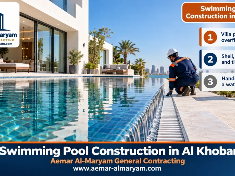 Swimming Pool Construction in Al Khobar