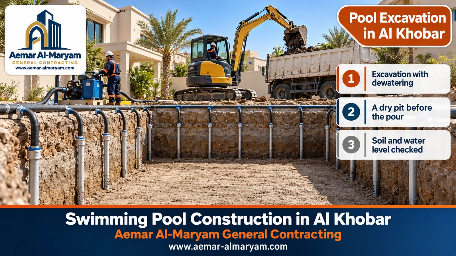 Pool Excavation in Al Khobar
