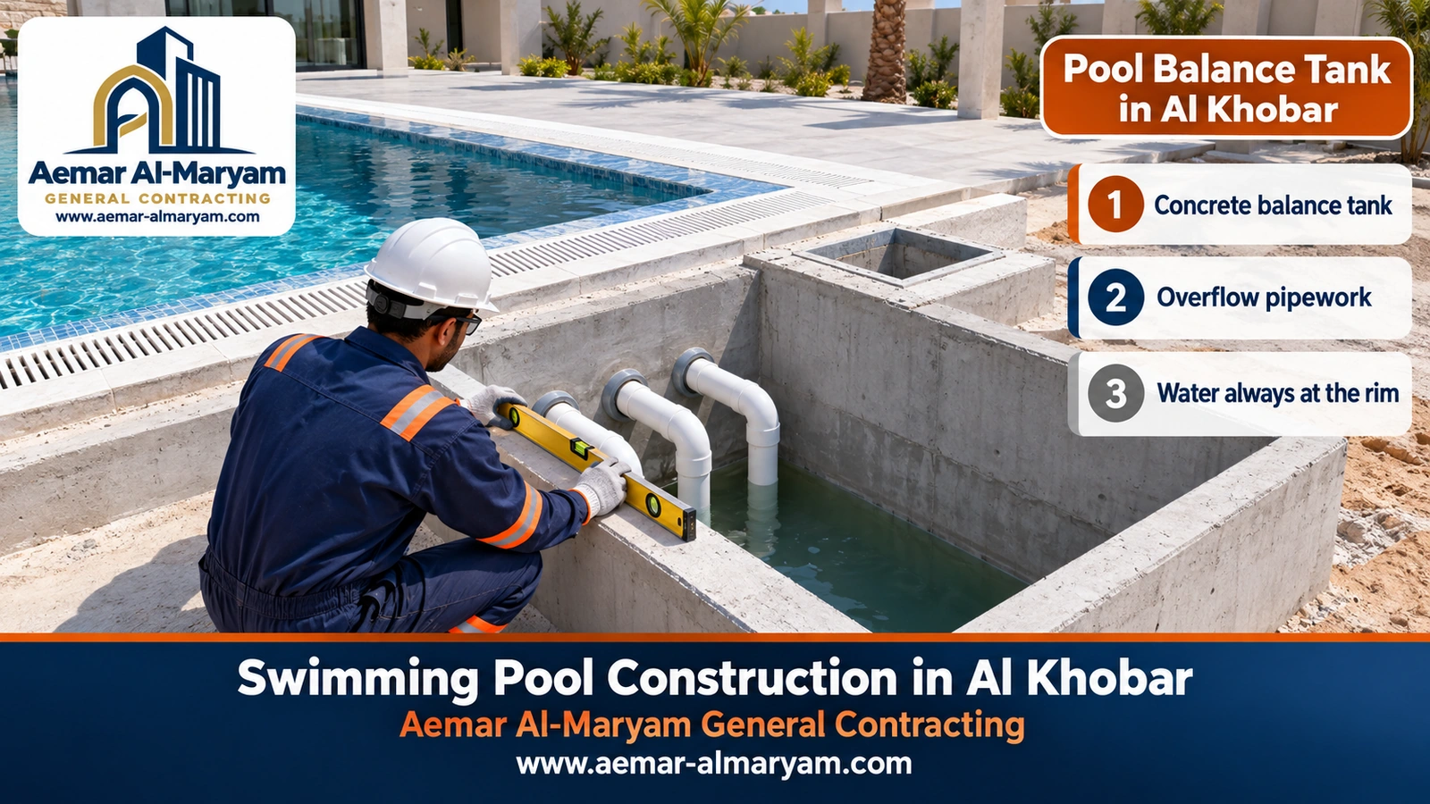Pool Balance Tank in Al Khobar