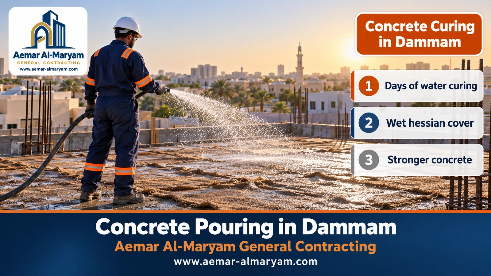 Concrete Curing in Dammam
