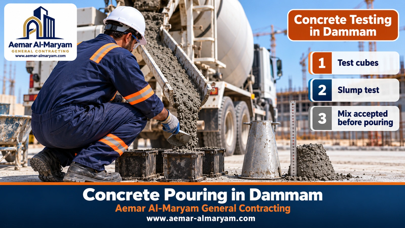 Concrete Testing in Dammam