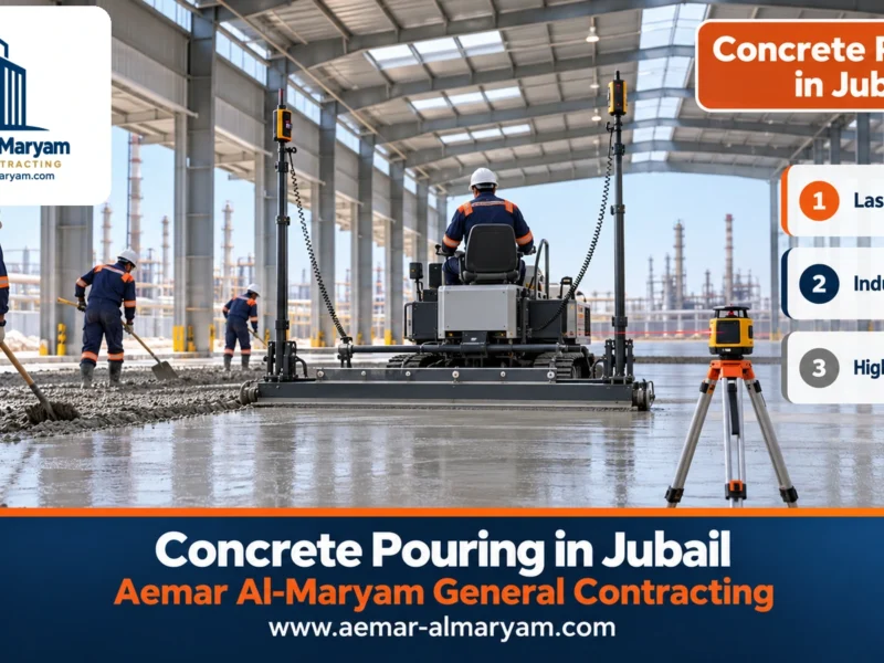 Concrete Pouring in Jubail