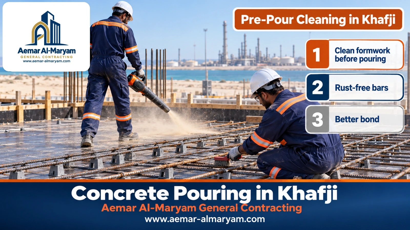 Pre-Pour Cleaning in Khafji