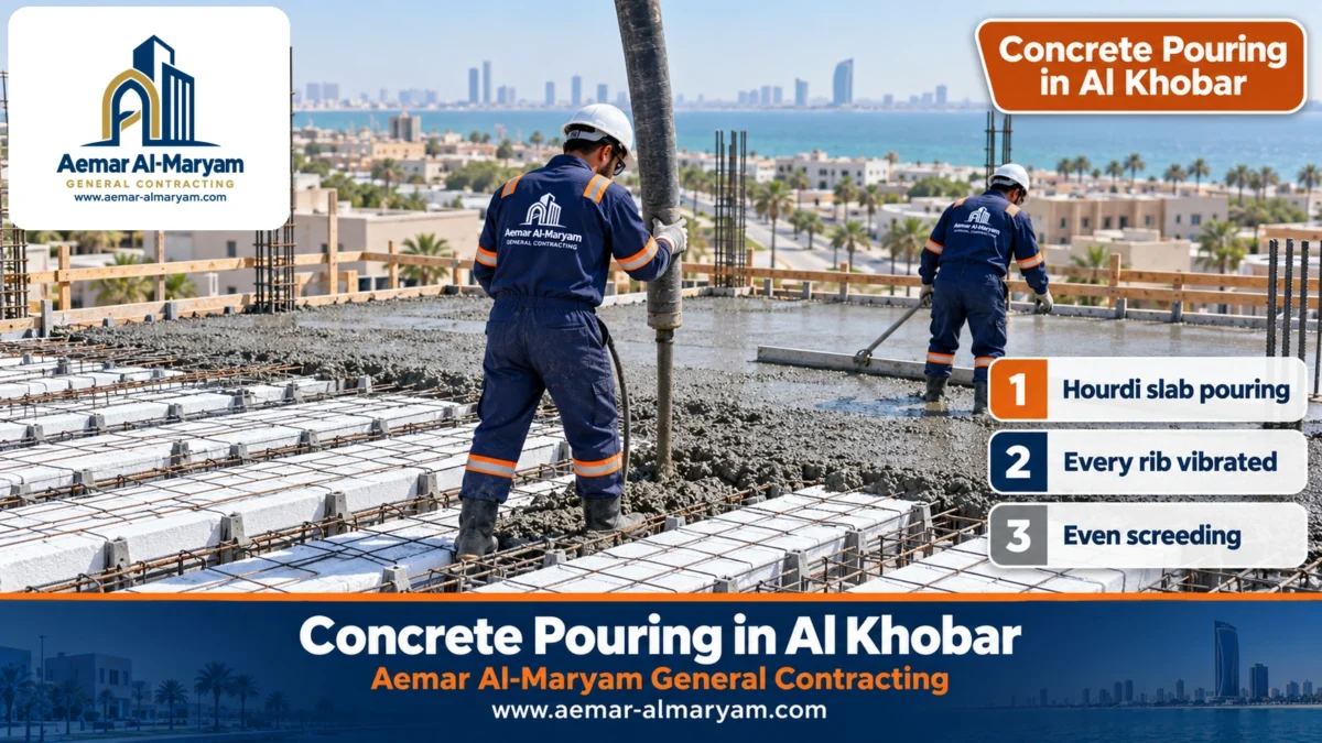 Concrete Pouring in Al Khobar