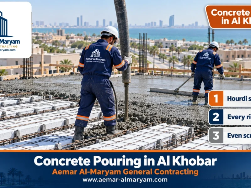 Concrete Pouring in Al Khobar