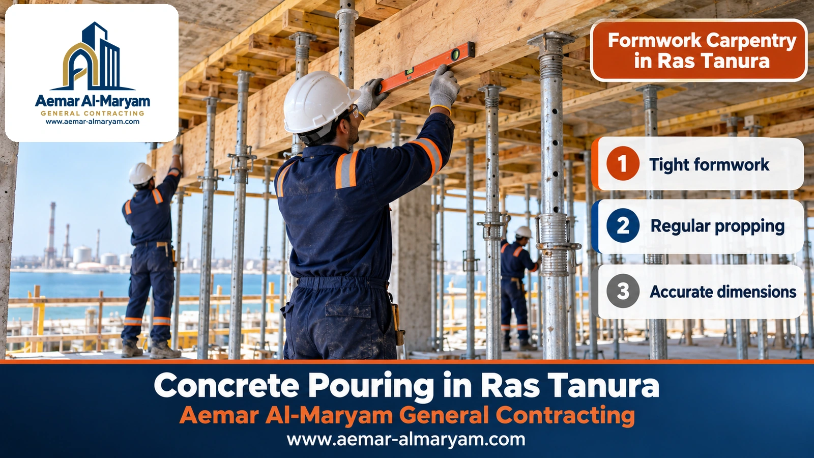 Formwork Carpentry in Ras Tanura