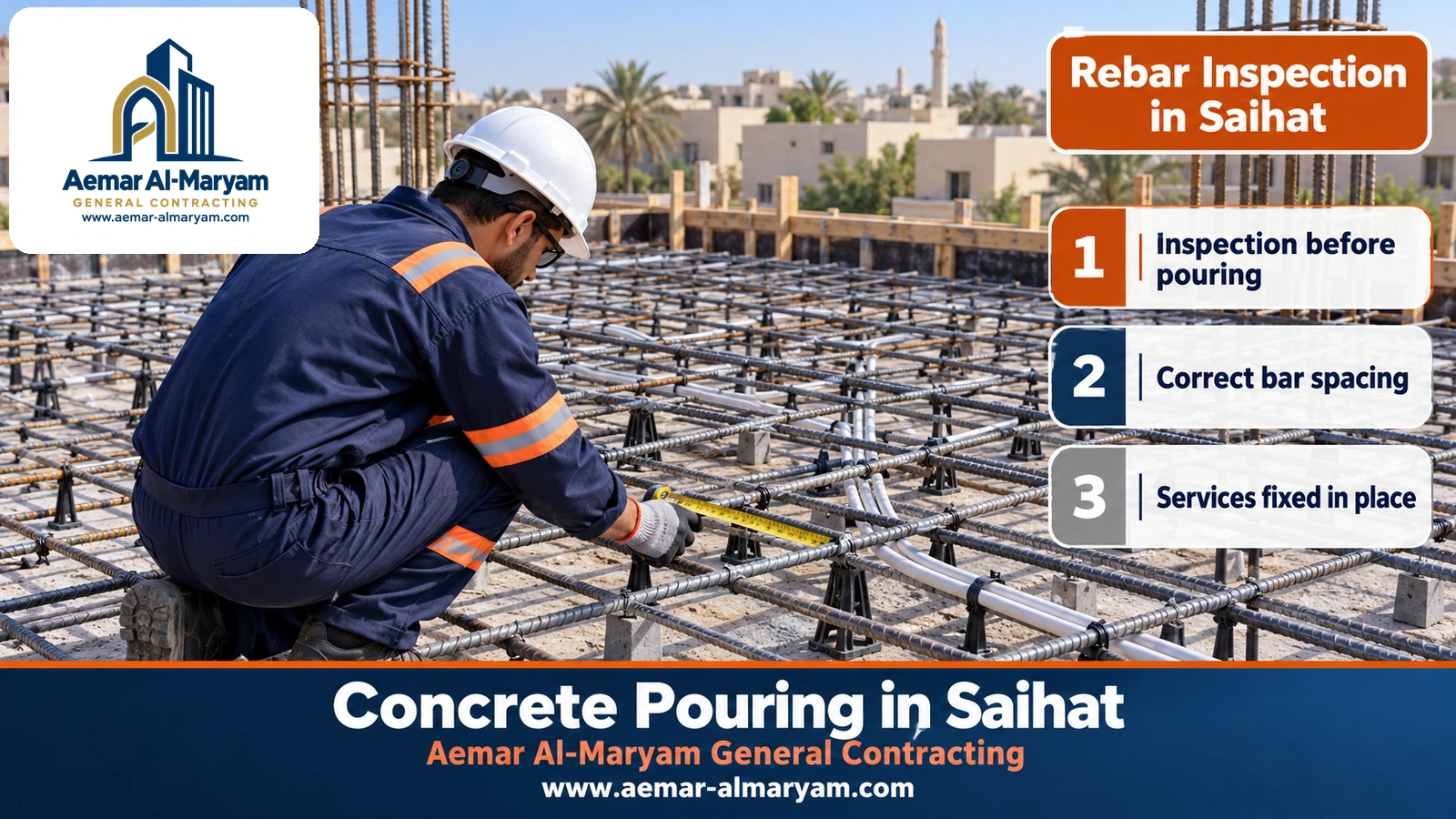 Rebar Inspection in Saihat