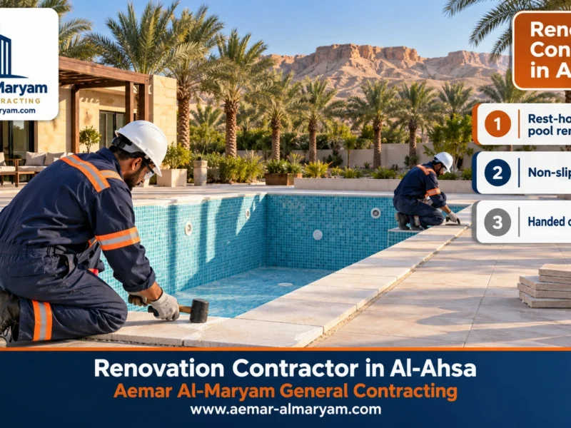 Renovation Contractor in Al-Ahsa