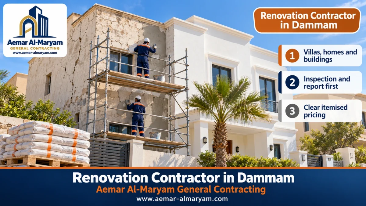 Renovation Contractor in Dammam