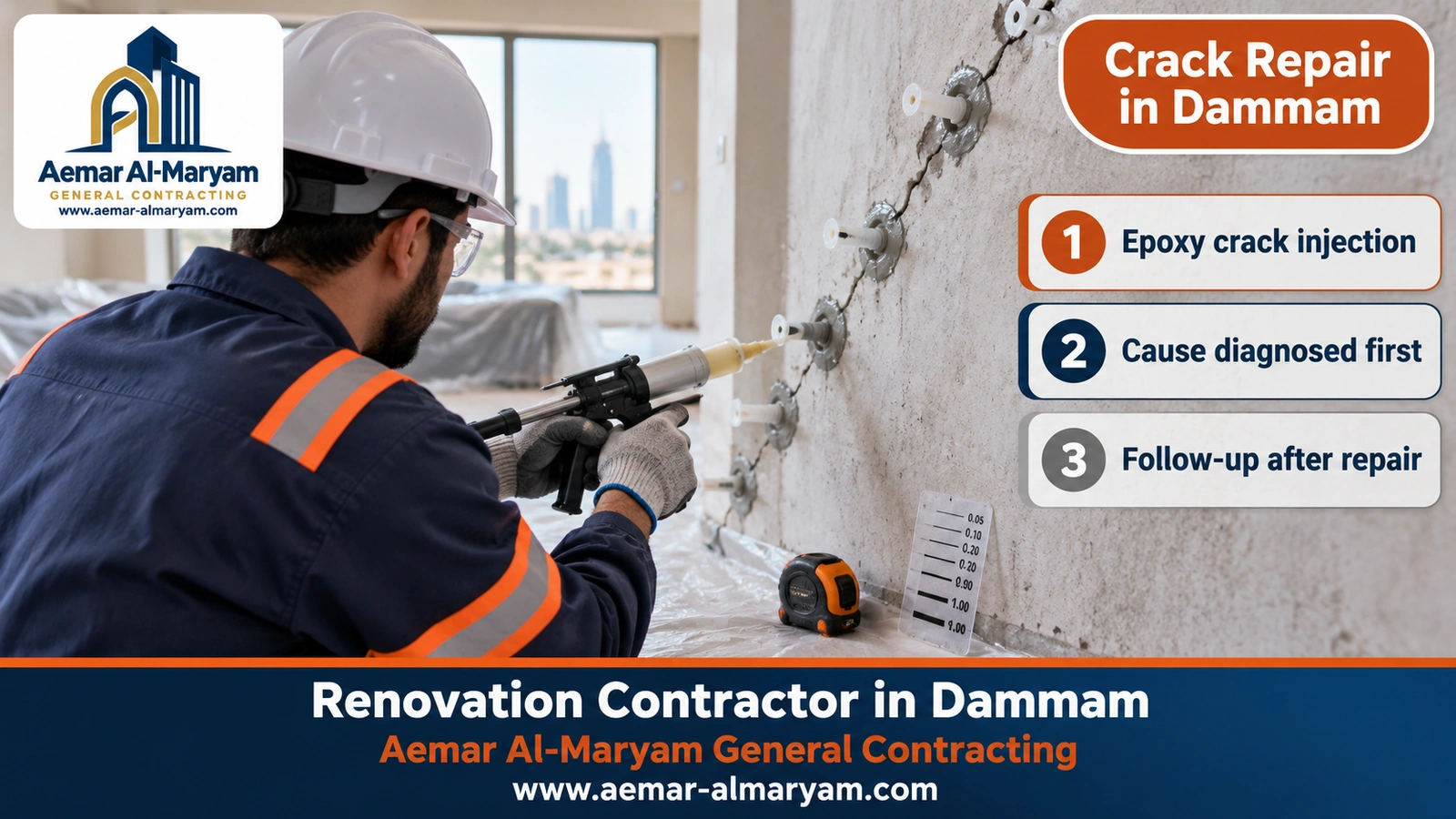 Crack Repair in Dammam