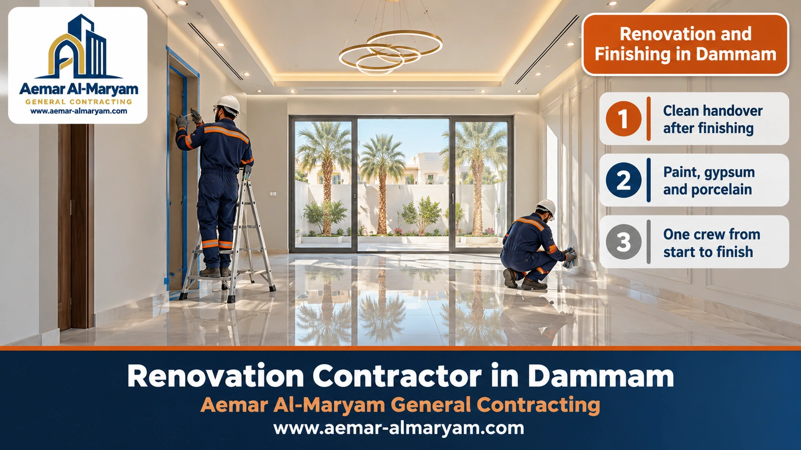 Renovation and Finishing in Dammam