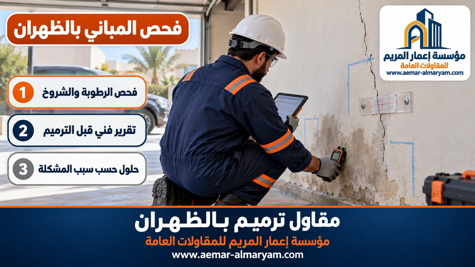 فحص المباني بالظهران