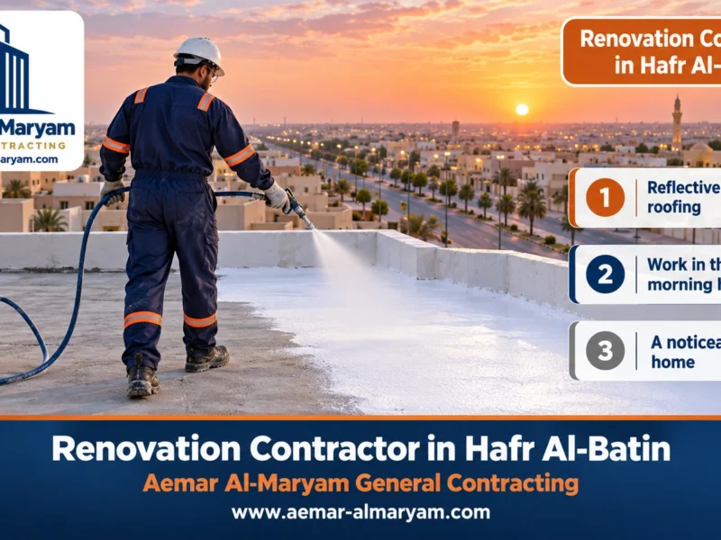Renovation Contractor in Hafr Al-Batin