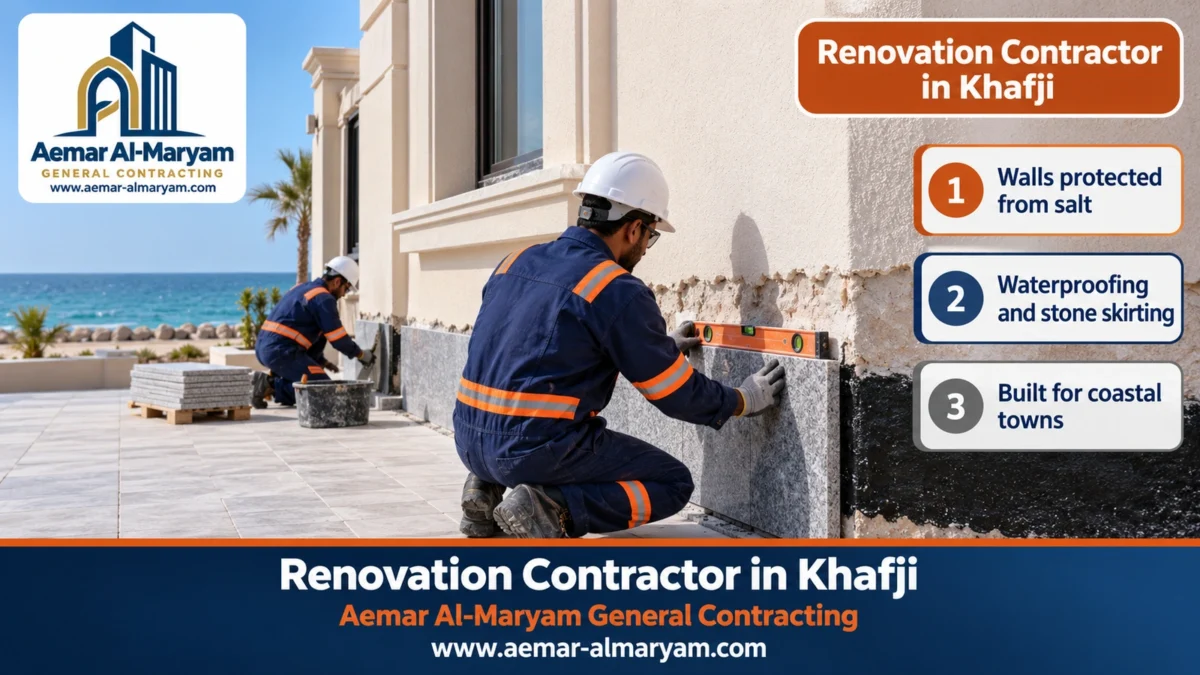 Renovation Contractor in Khafji