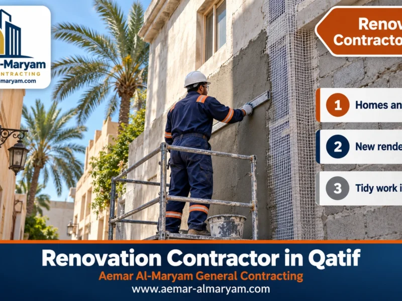 Renovation Contractor in Qatif