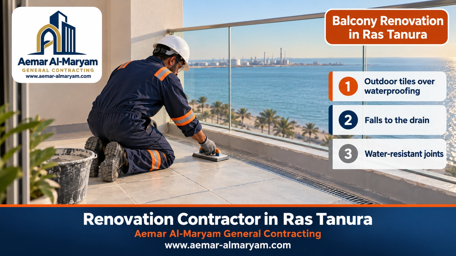 Balcony Renovation in Ras Tanura