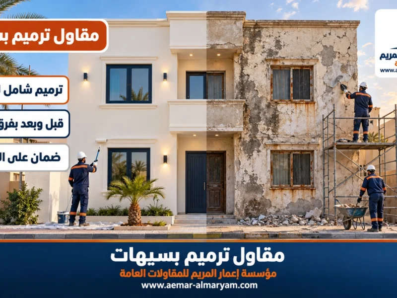 مقاول ترميم بسيهات
