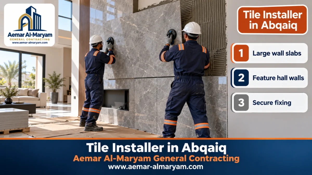 Tile Installer in Abqaiq