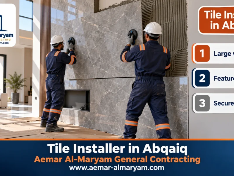 Tile Installer in Abqaiq