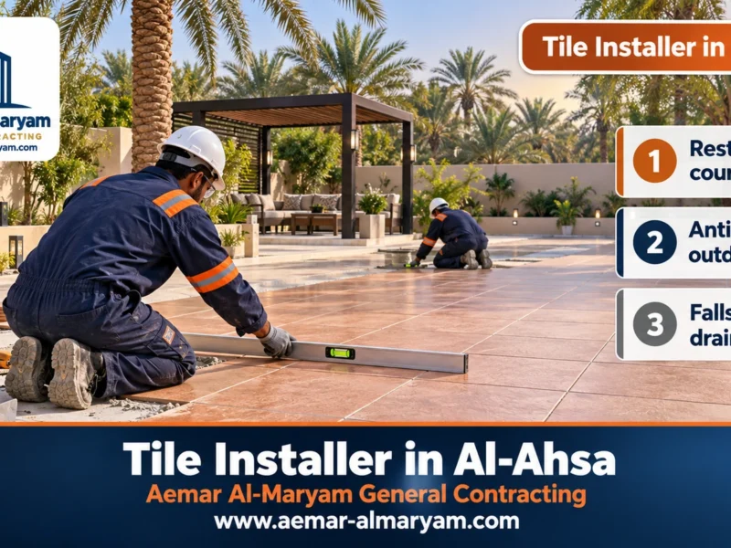 Tile Installer in Al-Ahsa