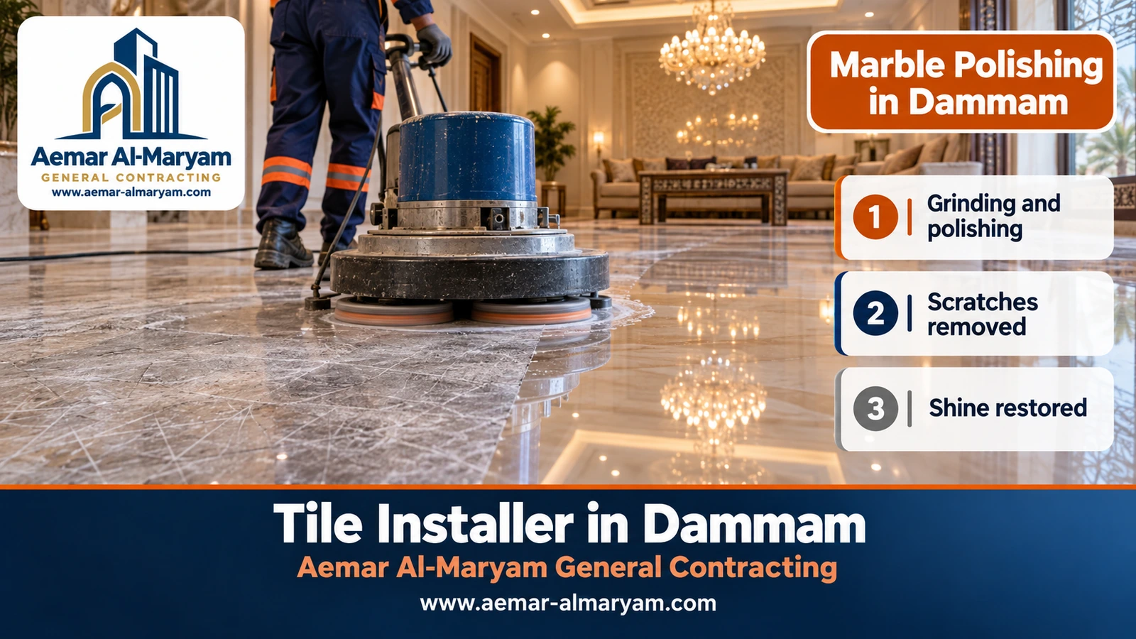 Marble Polishing in Dammam