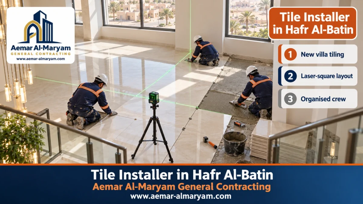 Tile Installer in Hafr Al-Batin